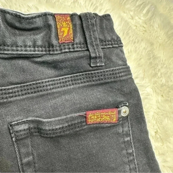 7 For All Mankind  Jeans Slim Black Size 5 - Picture 14 of 15